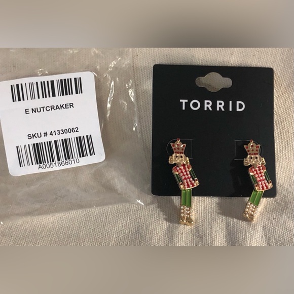 Torrid NWT Nutcracker Charm Post Earrings - Picture 2 of 12
